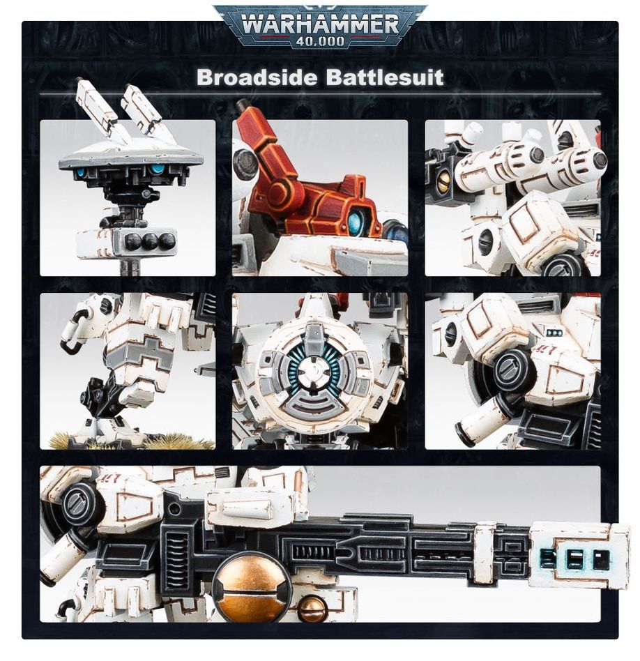 Warhammer 40K: T'au Empire - Broadside Battlesuit (56-15)