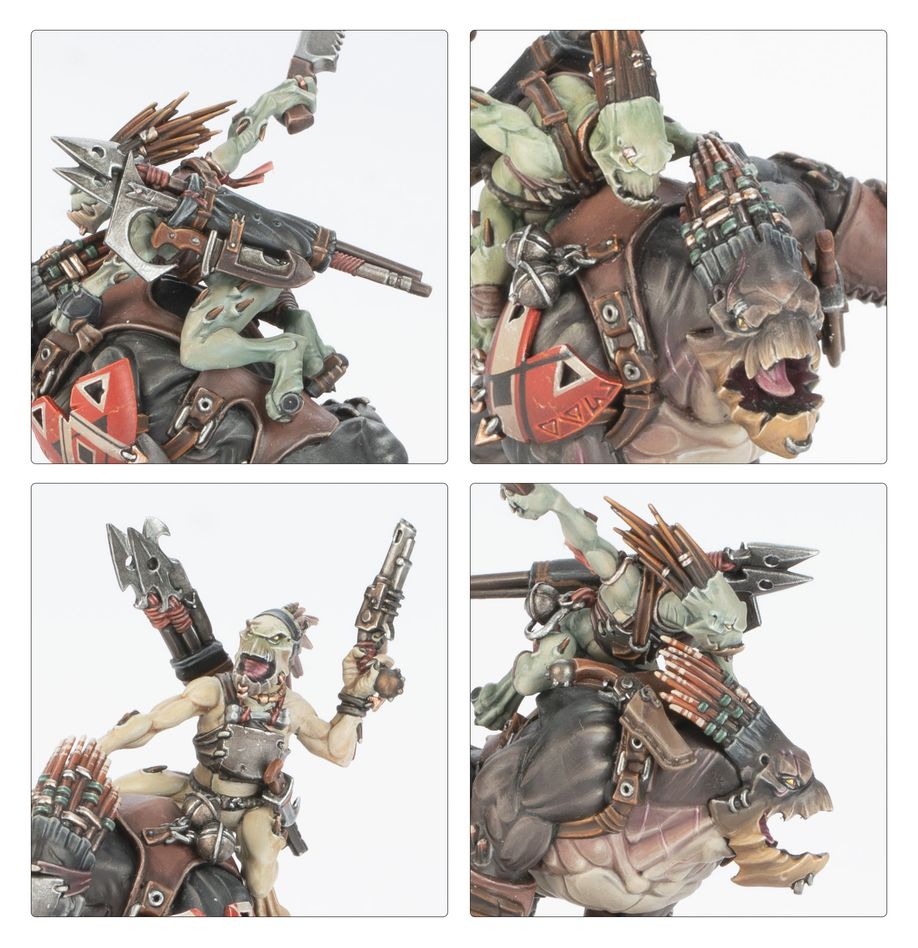 Warhammer 40k: T'au Empire - Krootox Rampagers (56-49)