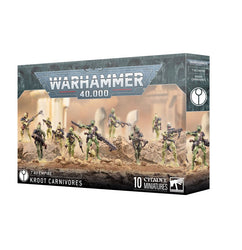 Warhammer 40k: T'au Empire - Kroot Carnivores (56-48)