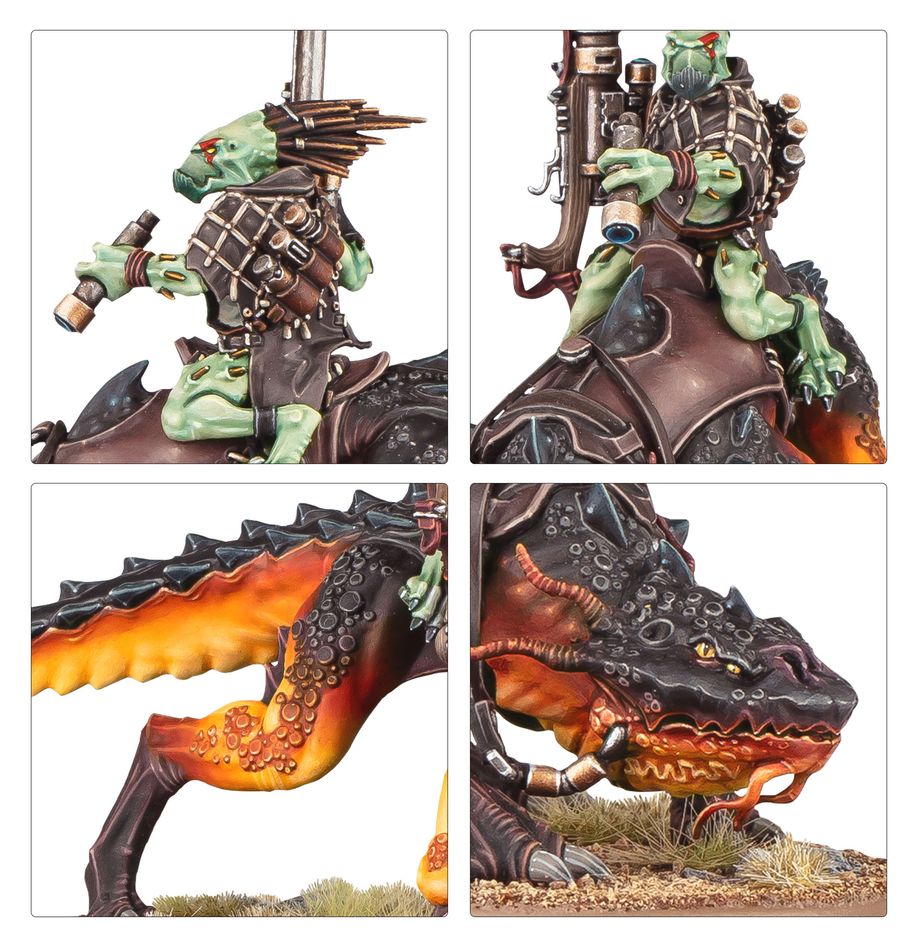 Warhammer 40k: T'au Empire - Kroot Lone-Spear (56-59)