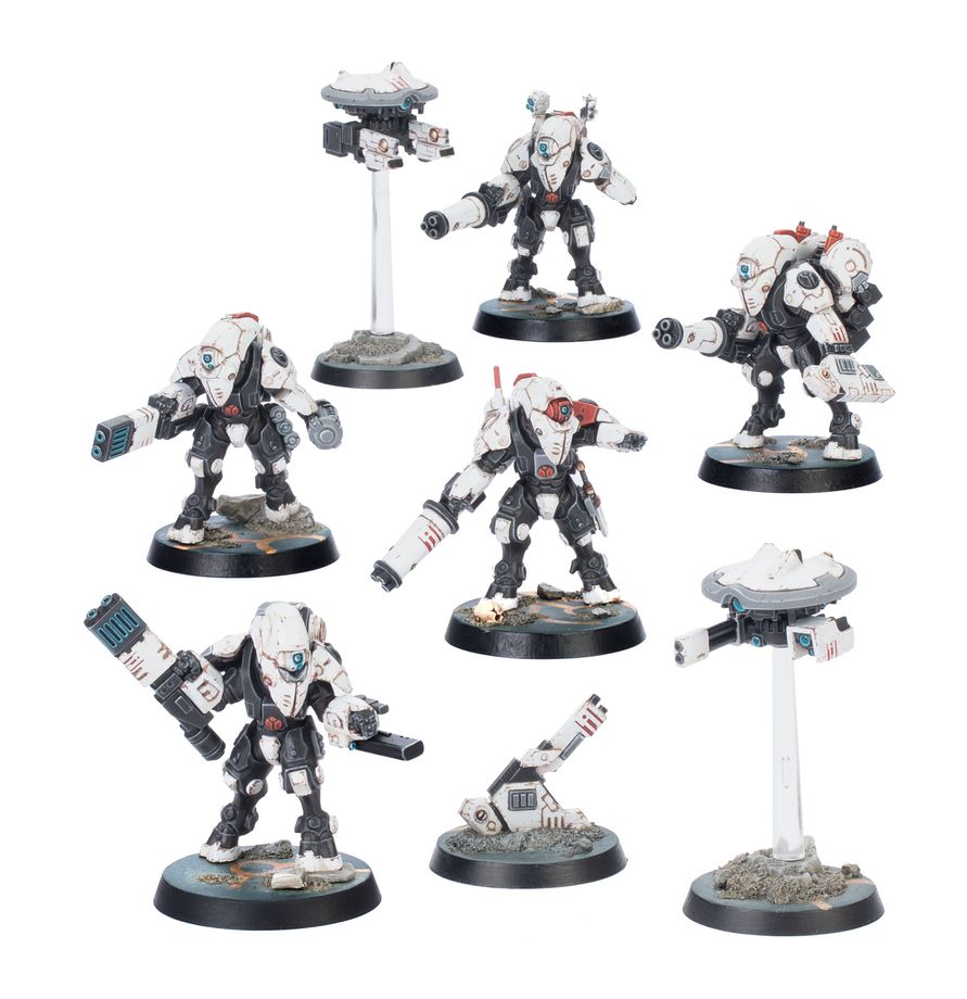Warhammer 40k: Kill Team - XV26 Stealth Battlesuits (102-13)