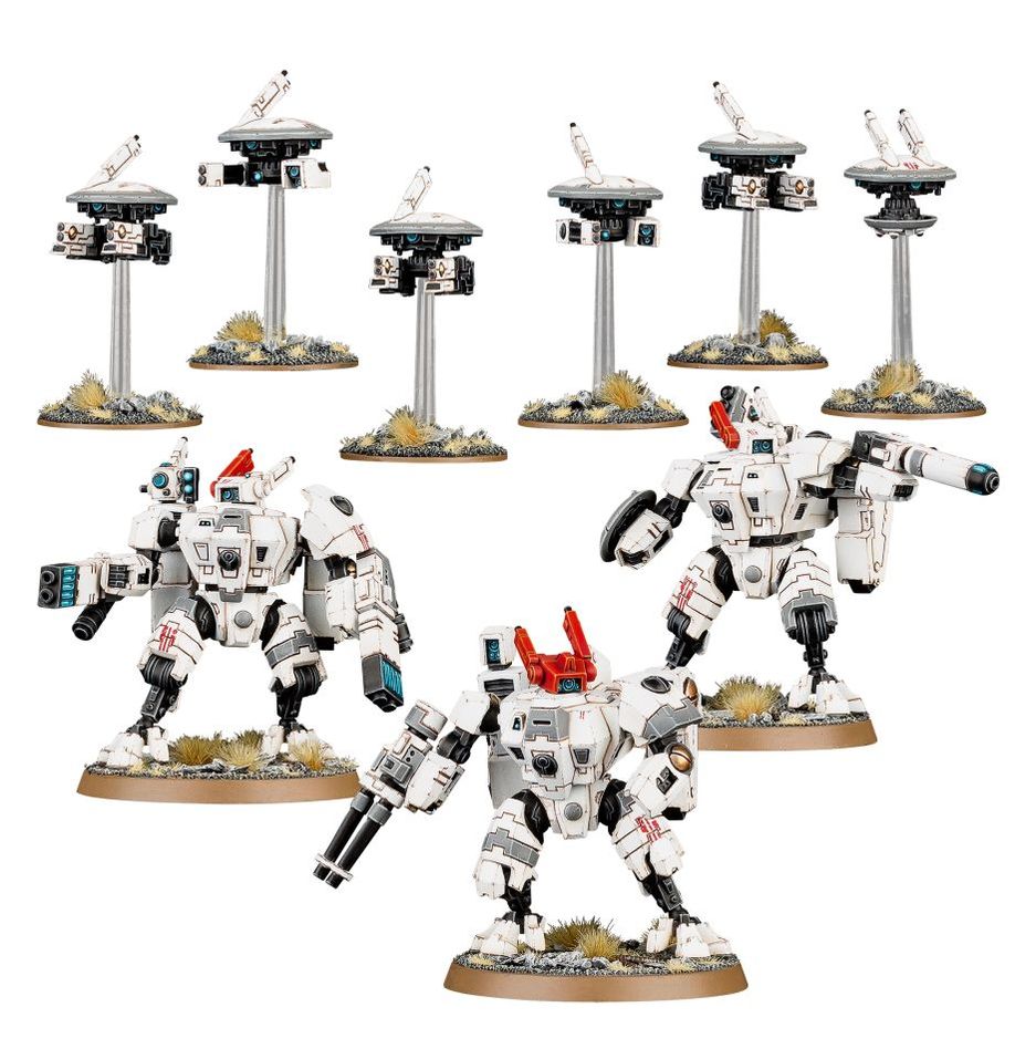 Warhammer 40k: T'au Empire Battleforce - Farsight Cadre (71-56)
