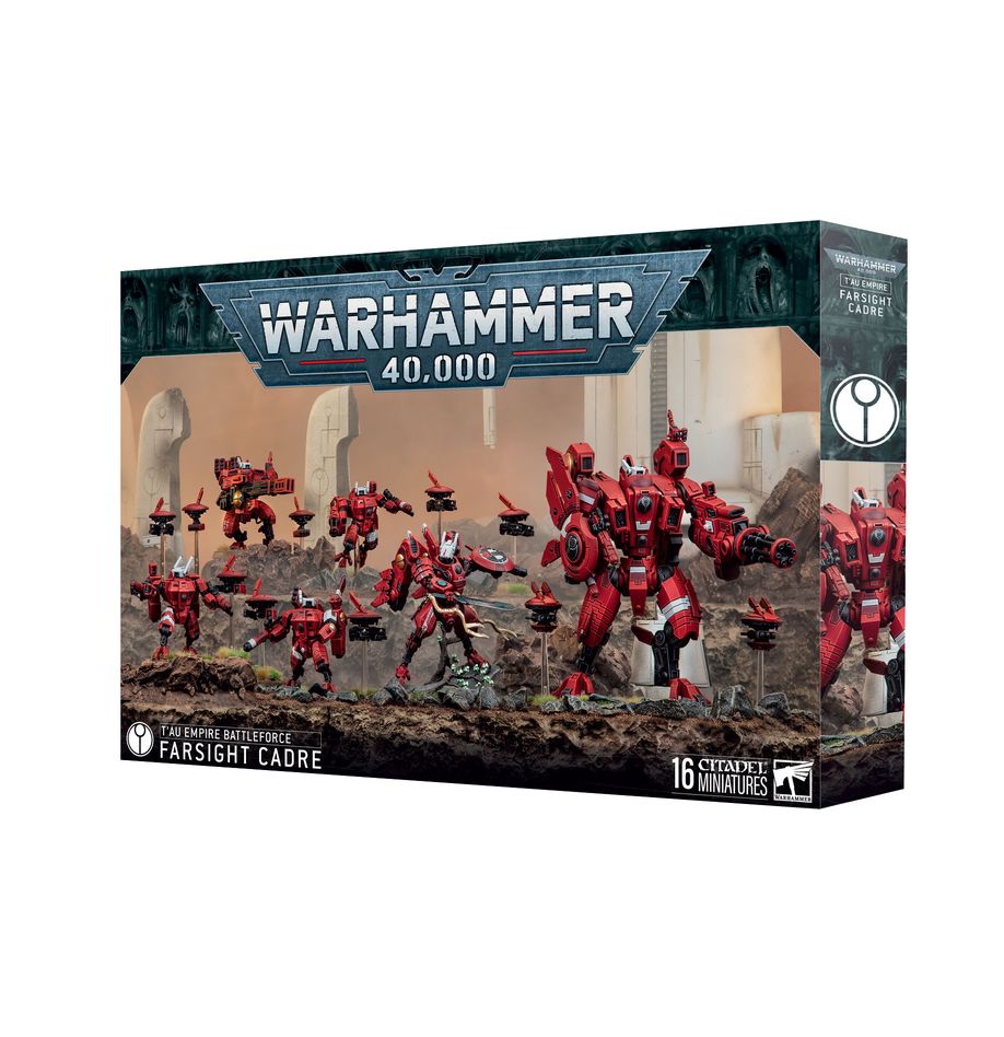 Warhammer 40k: T'au Empire Battleforce - Farsight Cadre (71-56)