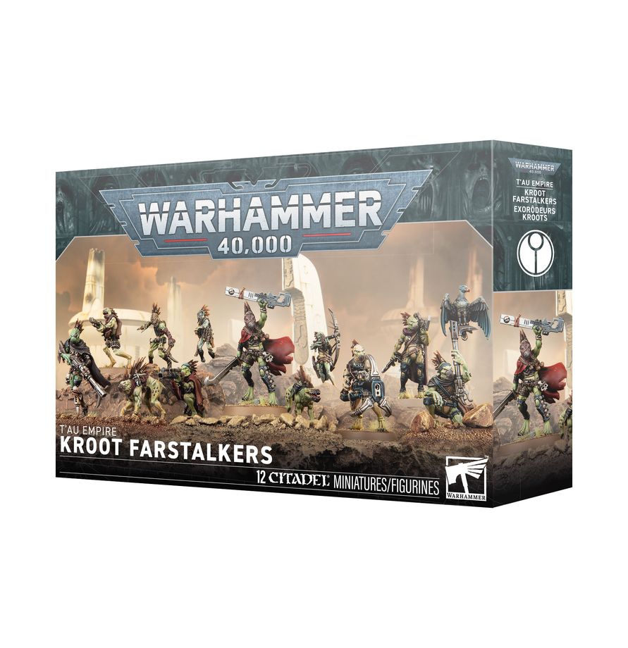 Warhammer 40k: T'au Empire - Kroot Farstalkers (56-67)