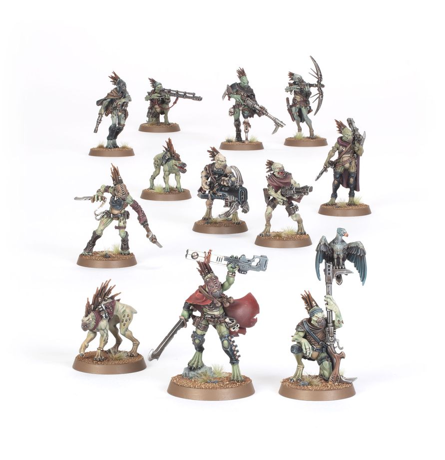 Warhammer 40k: T'au Empire - Kroot Farstalkers (56-67)
