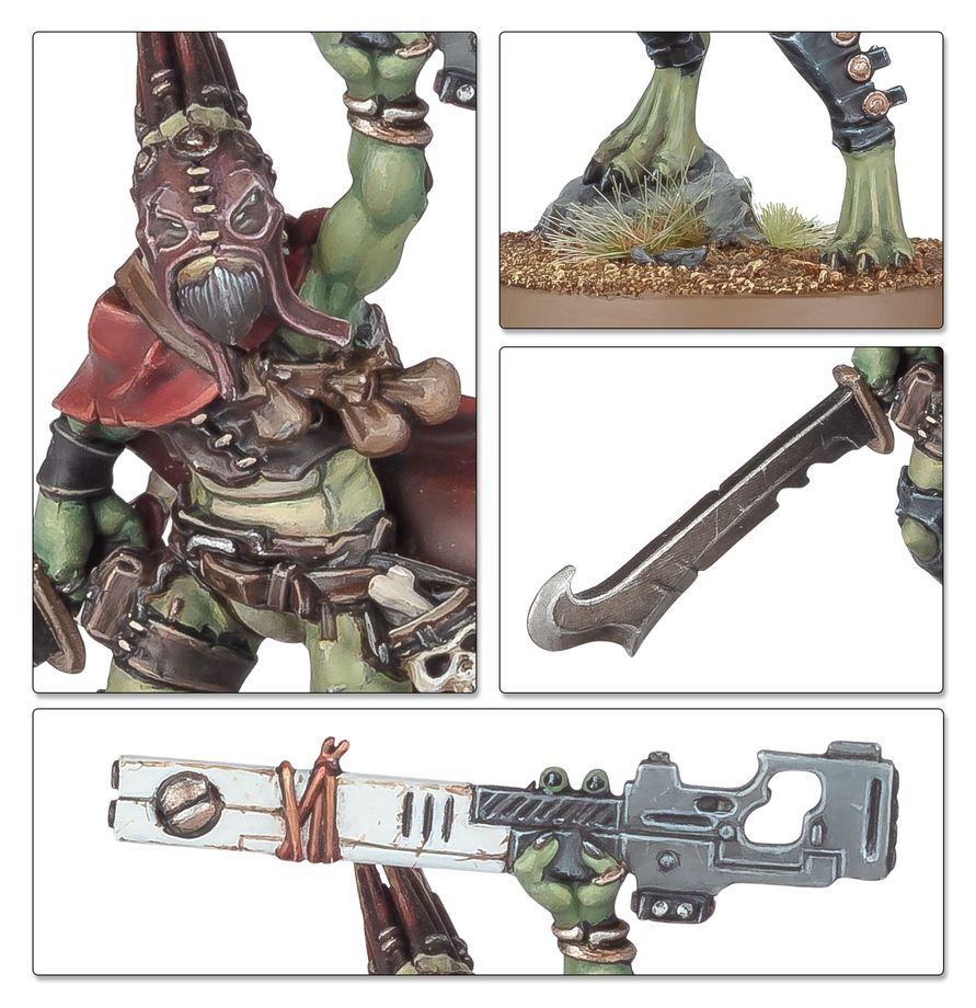 Warhammer 40k: T'au Empire - Kroot Farstalkers (56-67)