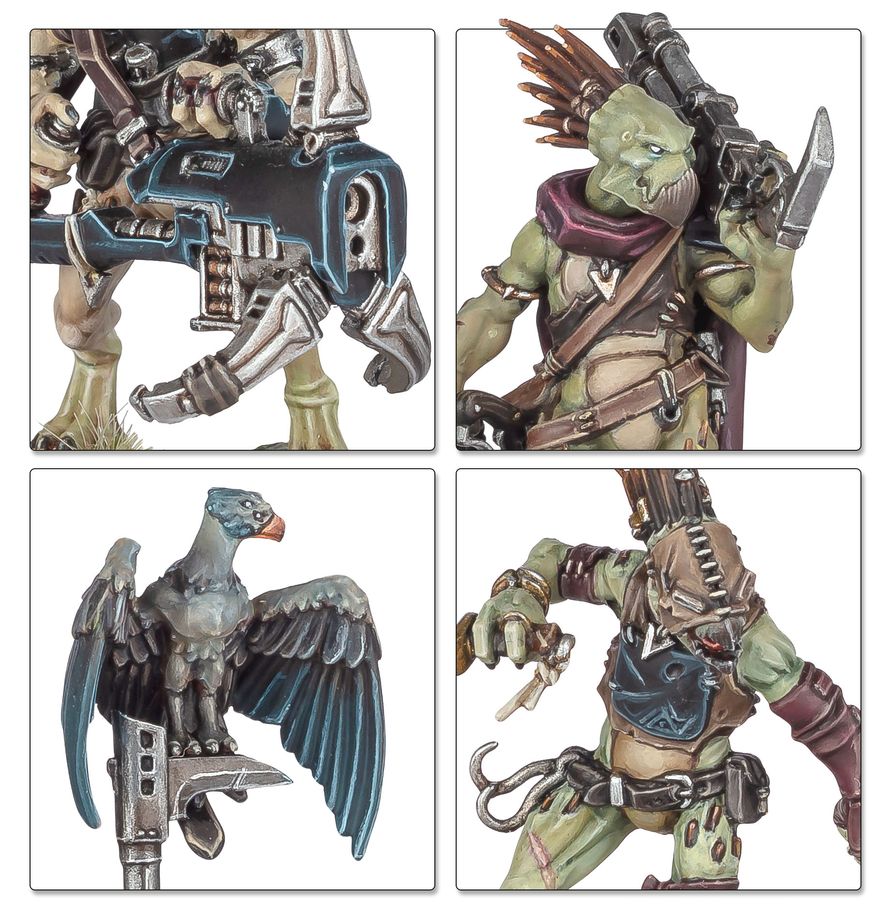 Warhammer 40k: T'au Empire - Kroot Farstalkers (56-67)