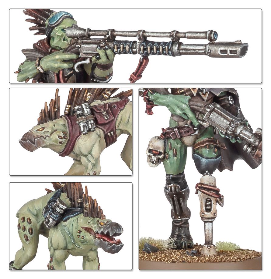 Warhammer 40k: T'au Empire - Kroot Farstalkers (56-67)