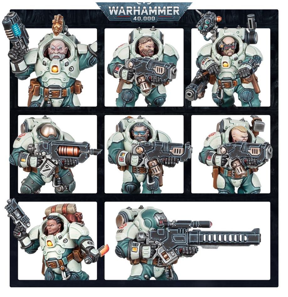 Warhammer 40k: Leagues of Votann - Hearthkyn Warriors (69-10)