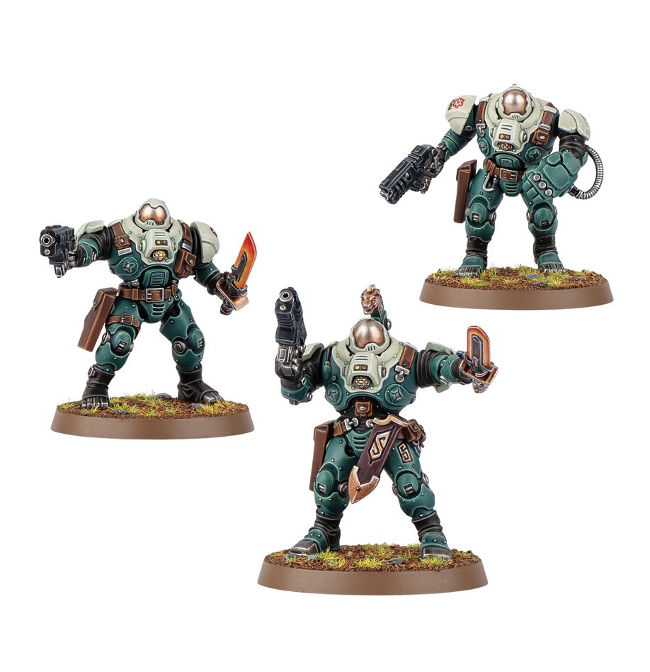 Warhammer 40k: Leagues of Votann - Ironkin Steeljacks (69-23)
