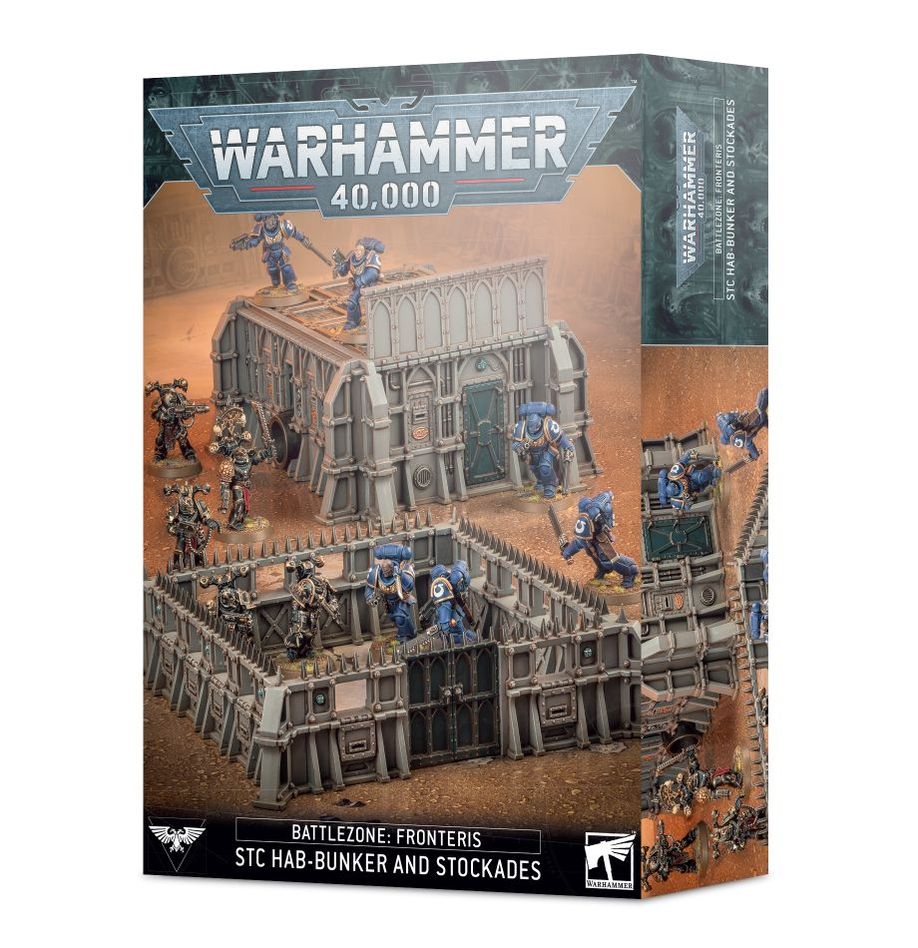 Warhammer 40k: Battlezone: Fronteris – STC Hab-Bunker and Stockades (64-55)