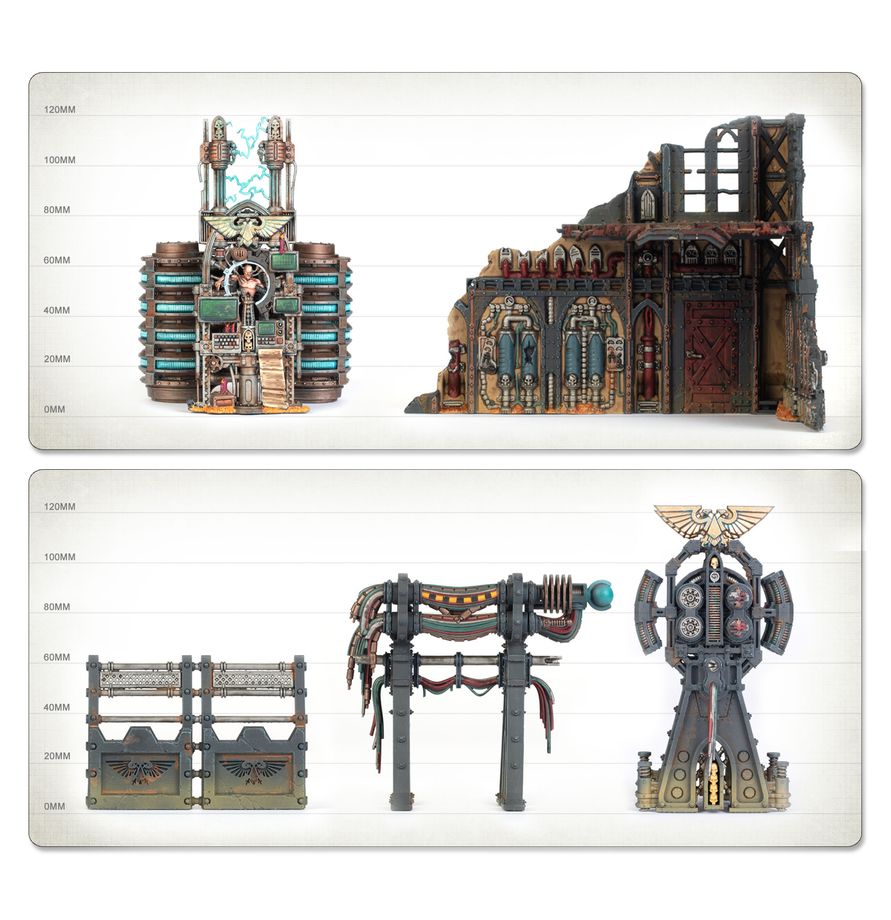 Warhammer 40k: Combat Patrol Terrain Set - Battlezone (73-401)