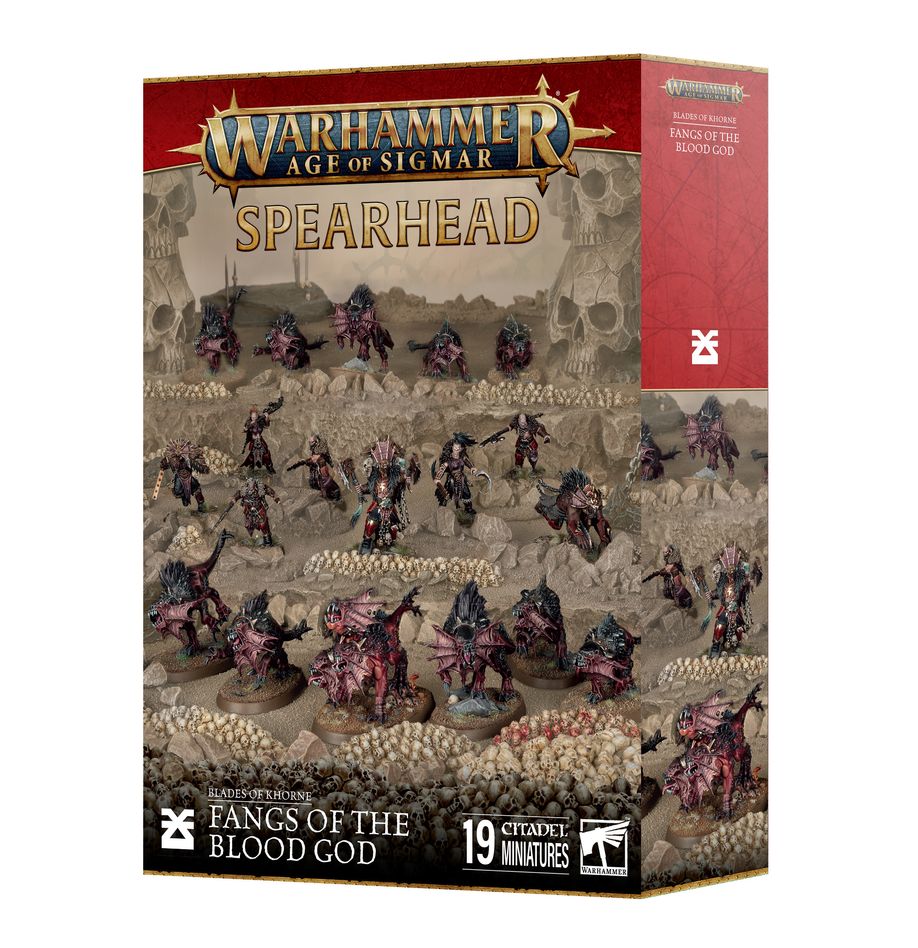 Warhammer Age of Sigmar: Spearhead - Blades of Khorne: Fangs of the Blood God (70-837)