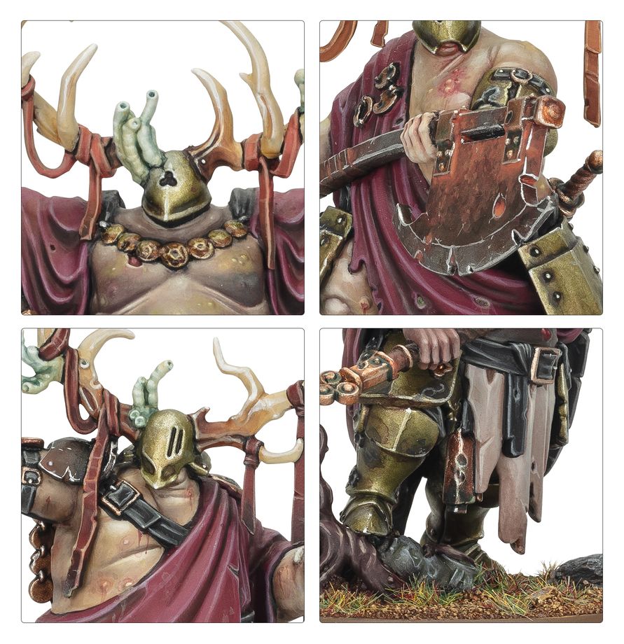 Warhammer Age of Sigmar: Maggotkin of Nurgle - Putrid Blightkings (83-28)