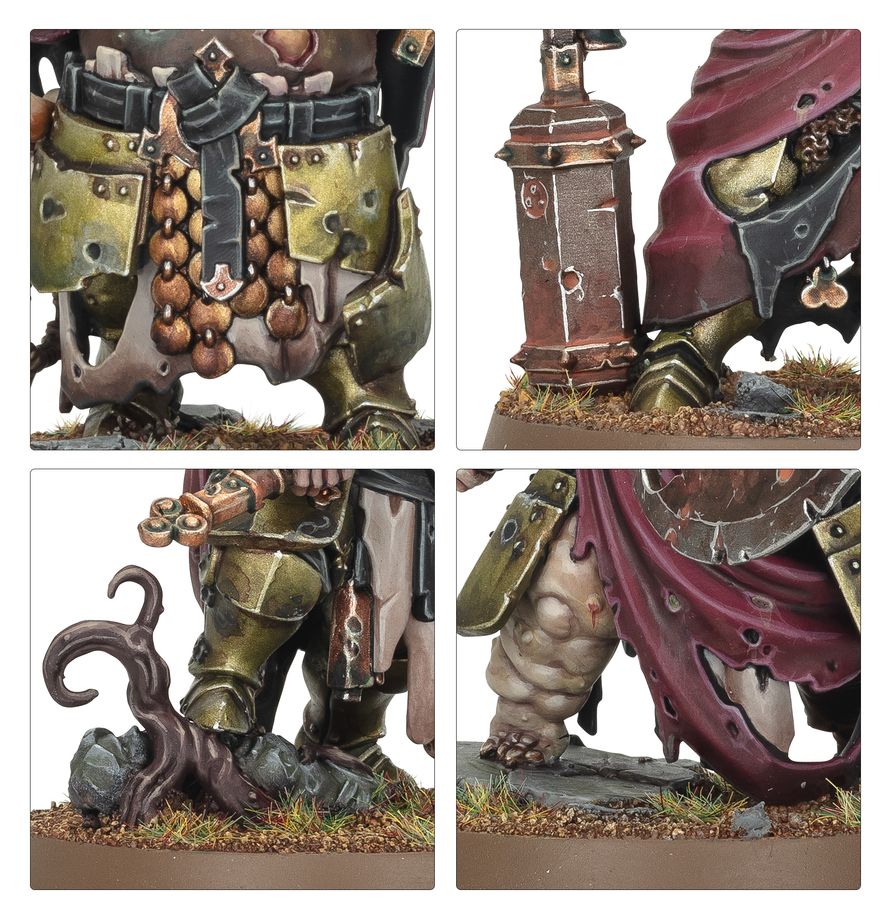 Warhammer Age of Sigmar: Maggotkin of Nurgle - Putrid Blightkings (83-28)