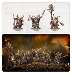 Warhammer Age of Sigmar: Maggotkin of Nurgle - Putrid Blightkings (83-28)