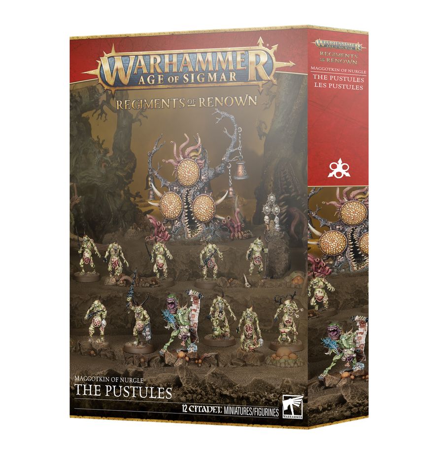 Warhammer Age of Sigmar - Regiments of Renown: Maggotkin of Nurgle - The Pustules (83-106)