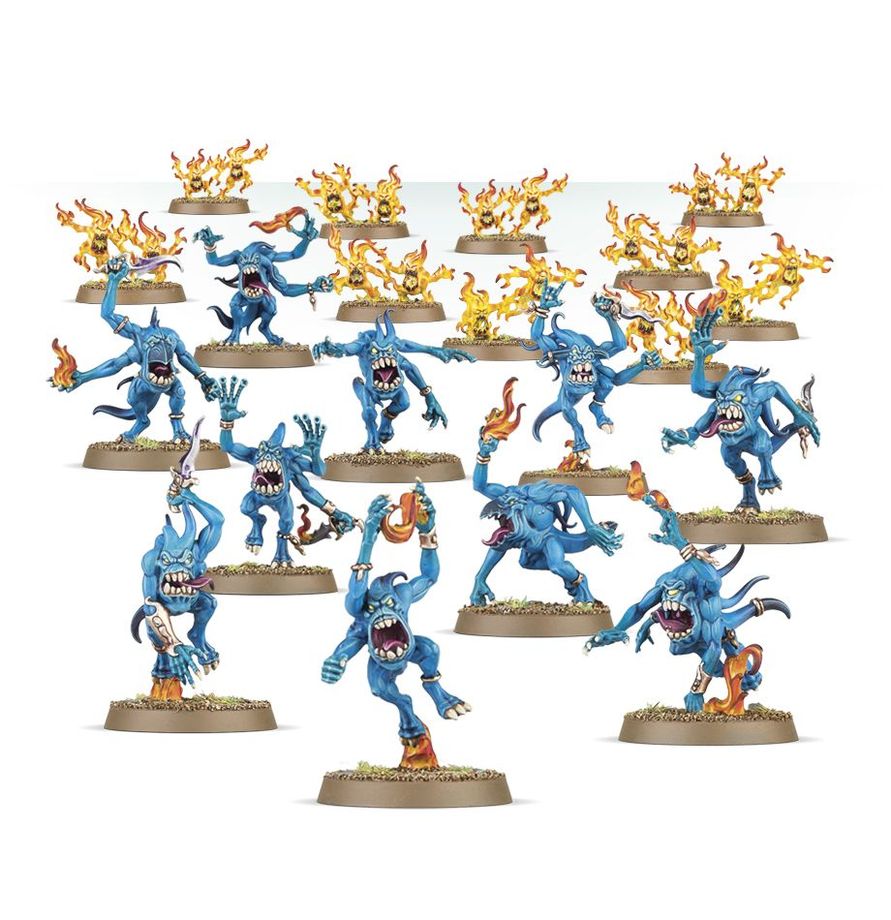 Warhammer Age of Sigmar: Disciples of Tzeentch Battleforce - Warpflame Cavalcade (83-110)
