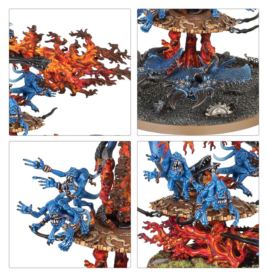Warhammer Age of Sigmar: Disciples of Tzeentch Battleforce - Warpflame Cavalcade (83-110)