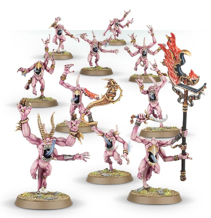 Warhammer Age of Sigmar: Disciples of Tzeentch Battleforce - Warpflame Cavalcade (83-110)