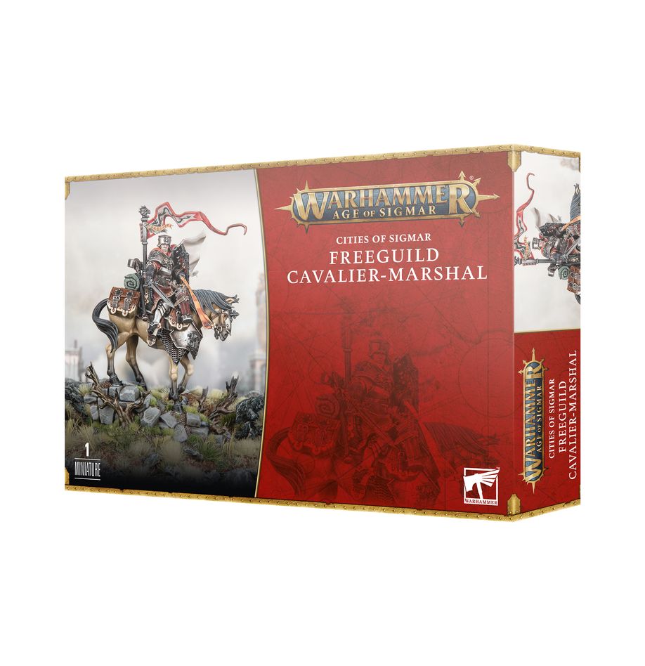 Warhammer Age of Sigmar: Cities of Sigmar - Freeguild Cavalier-Marshal (86-05)