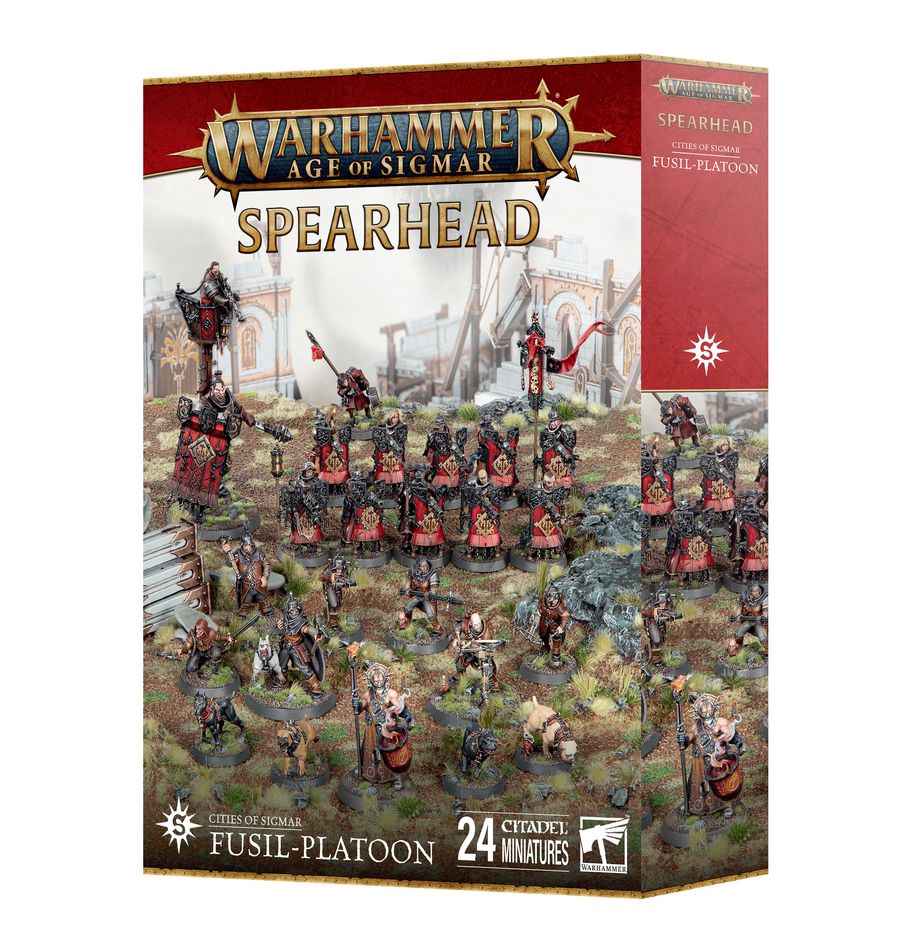 Warhammer Age of Sigmar: Spearhead - Cities of Sigmar: Fusil-Platoon (70-862)