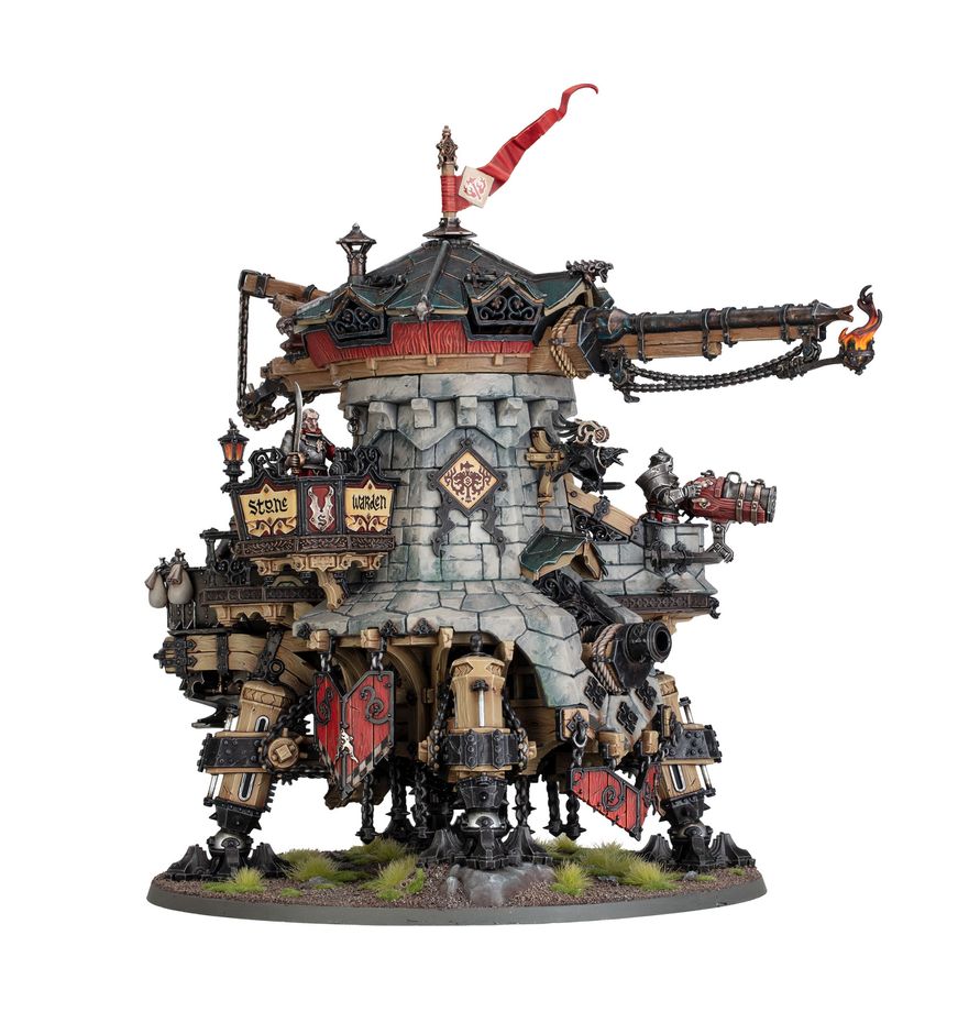 Warhammer Age of Sigmar: Cities of Sigmar - Cannonade Cogfort / Conqueror Cogfort (86-15)
