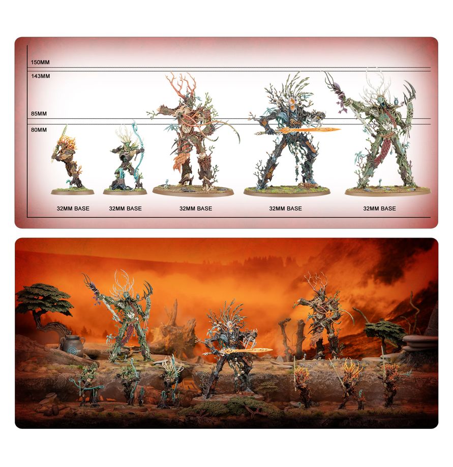 Warhammer Age of Sigmar: Sylvaneth Battleforce - Strongroot Grove (92-32)