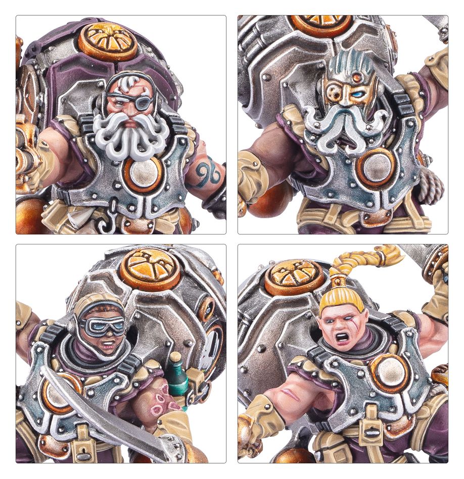 Warhammer Age of Sigmar: Kharadron Overlords - Vongrim Harpoon Crew (84-52)