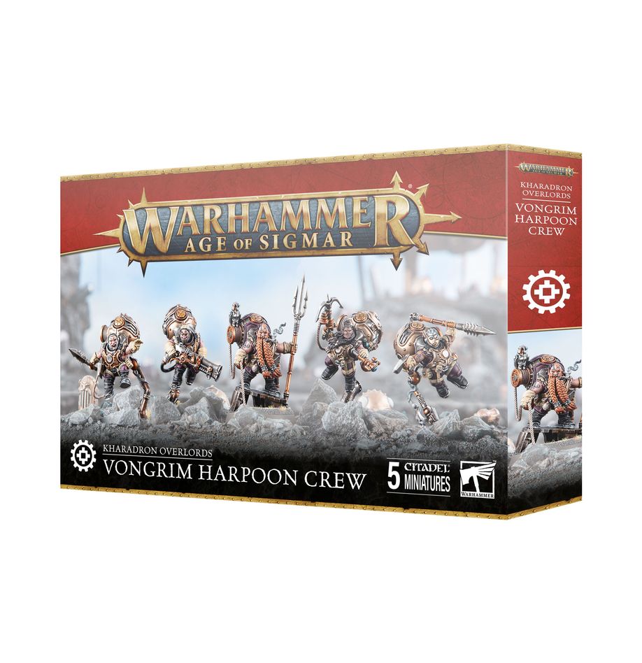 Warhammer Age of Sigmar: Kharadron Overlords - Vongrim Harpoon Crew (84-52)