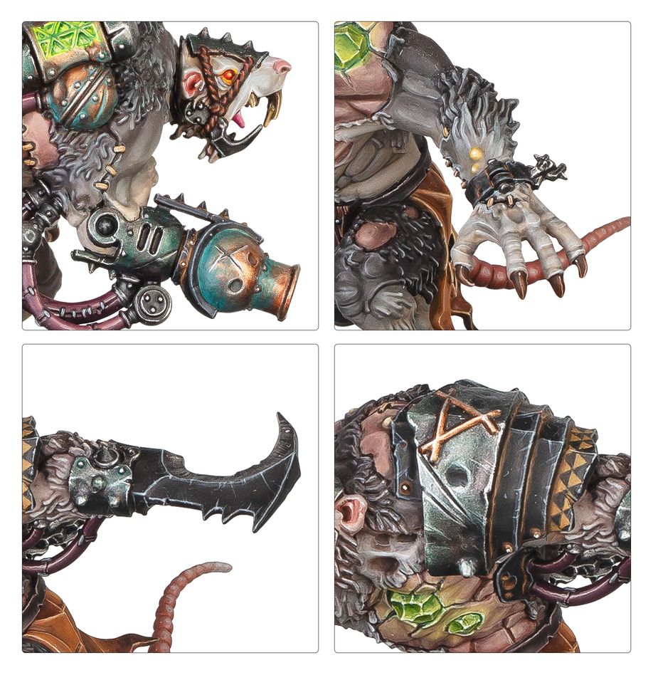 Warhammer Age of Sigmar: Skaven - Rat Ogors (90-13)