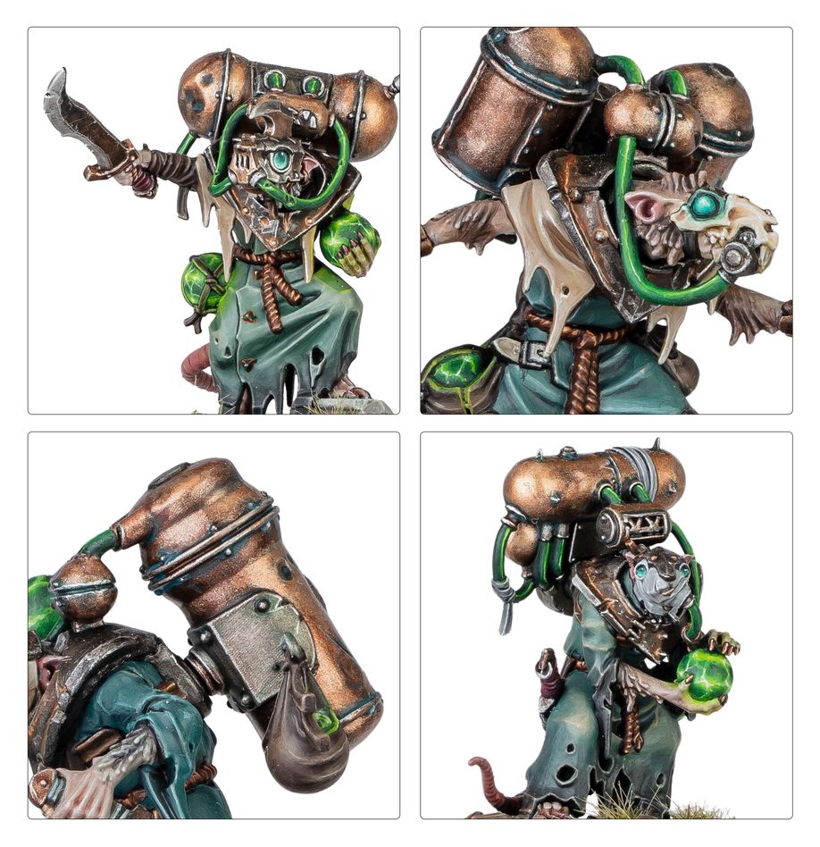 Warhammer Age of Sigmar: Skaven - Acolyte Globadiers (90-47)