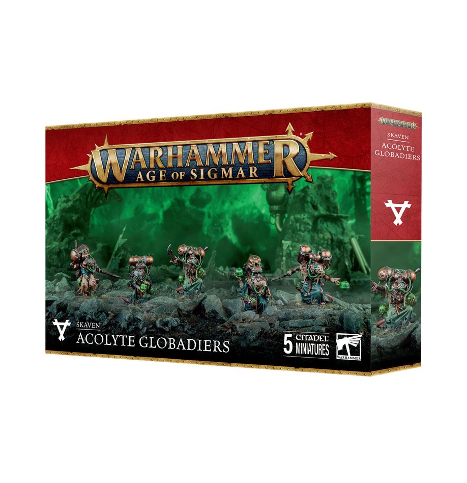 Warhammer Age of Sigmar: Skaven - Acolyte Globadiers (90-47)