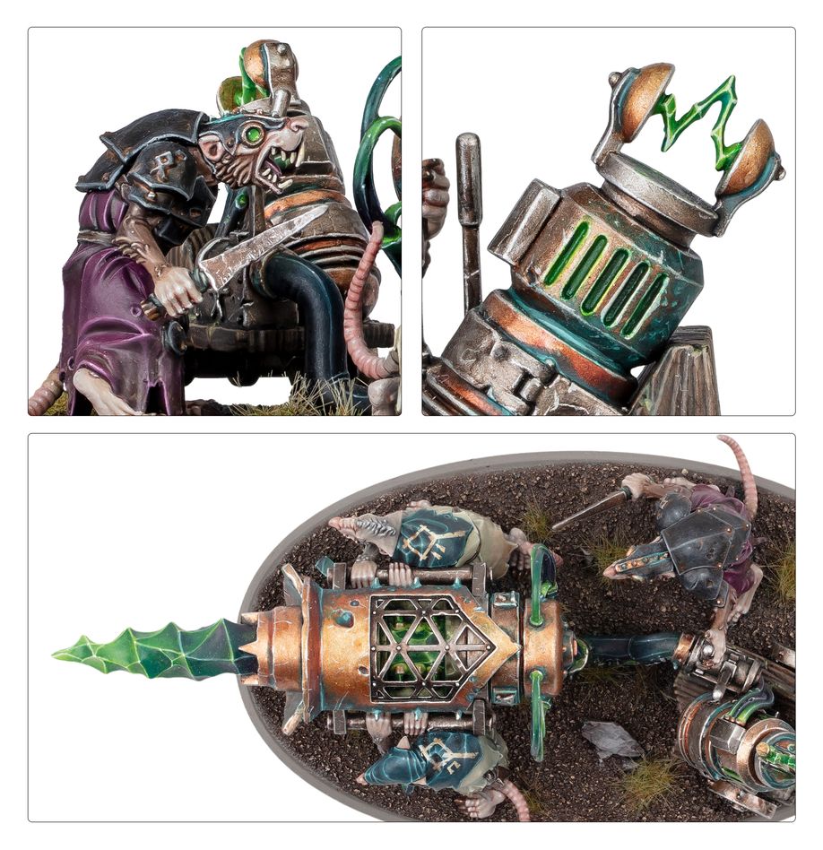 Warhammer Age of Sigmar: Skaven - Warp-Grinder (90-46)