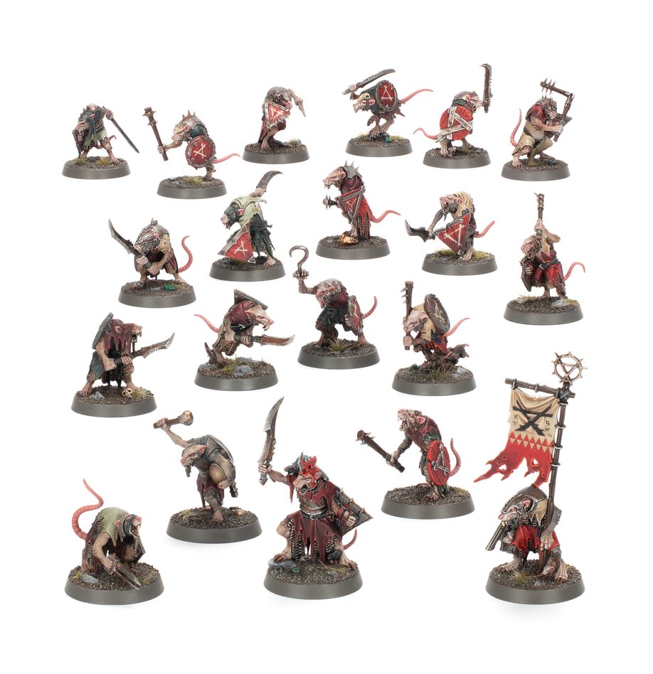 Warhammer Age of Sigmar: Skaven - Clanrats (90-06)