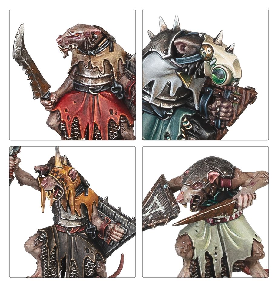 Warhammer Age of Sigmar: Skaven - Clanrats (90-06)