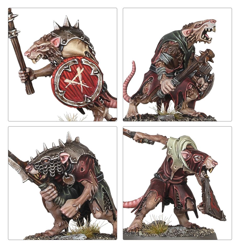 Warhammer Age of Sigmar: Skaven - Clanrats (90-06)