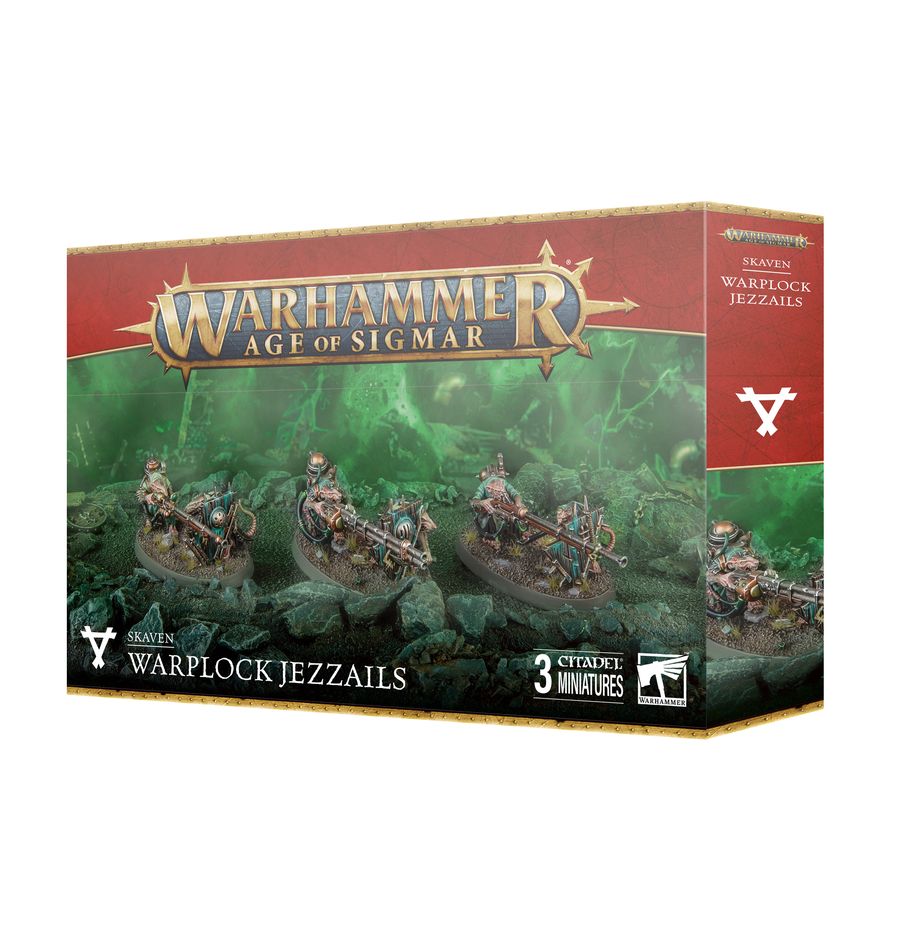 Warhammer Age of Sigmar: Skaven - Warplock Jezzails (90-53)