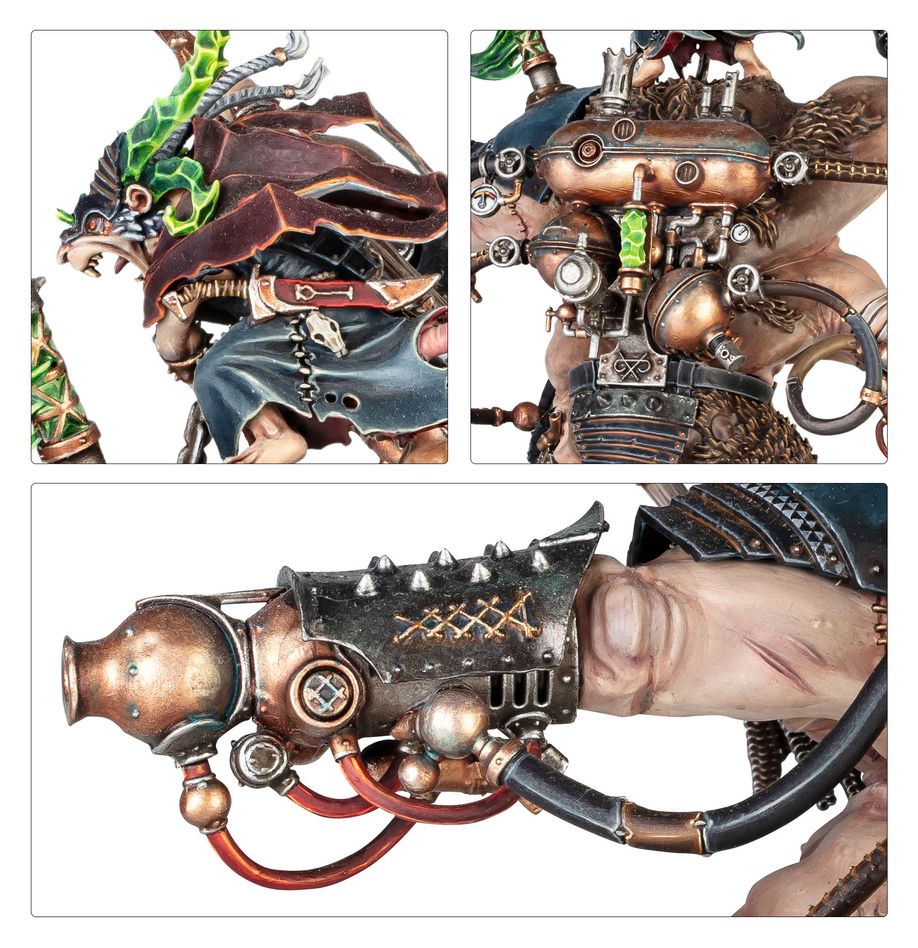 Warhammer Age of Sigmar: Skaven - Thanquol on Boneripper (90-16)