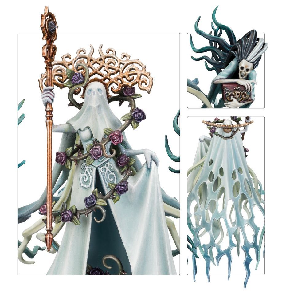 Warhammer Age of Sigmar: Nighthaunt - Lady Olynder, Mortarch of Grief (91-25)