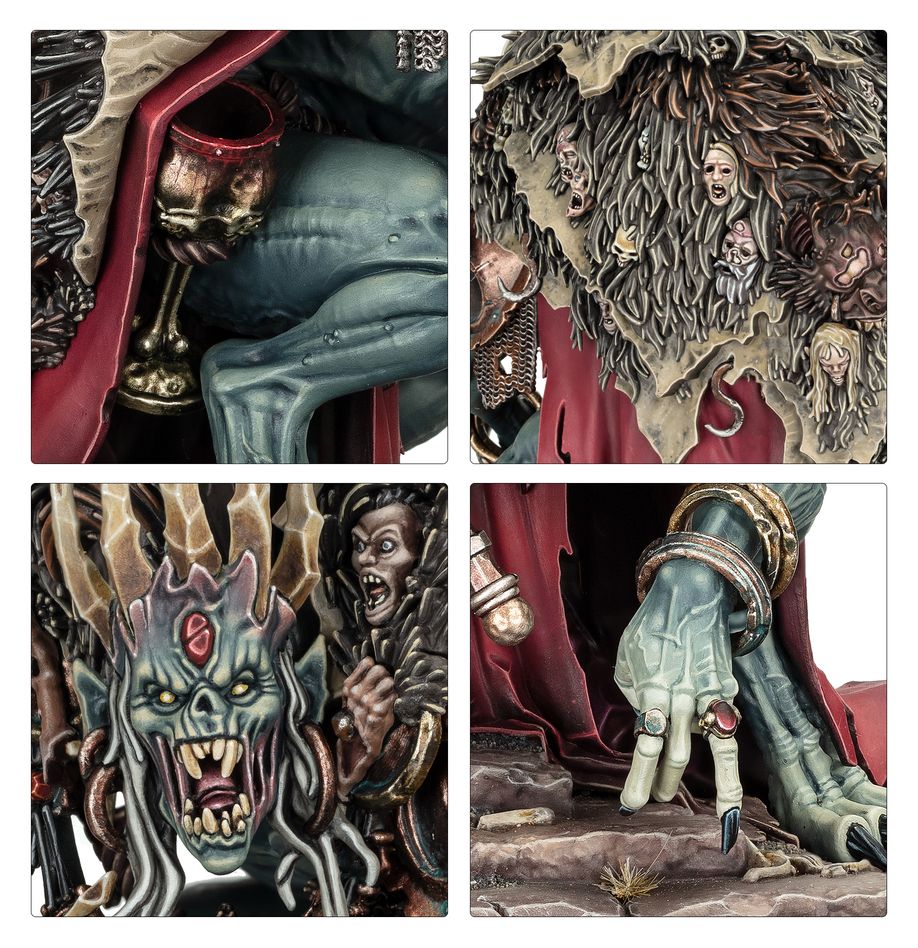 Warhammer Age of Sigmar: Flesh-Eater Courts - Ushoran, Mortarch of Delusion (91-71)
