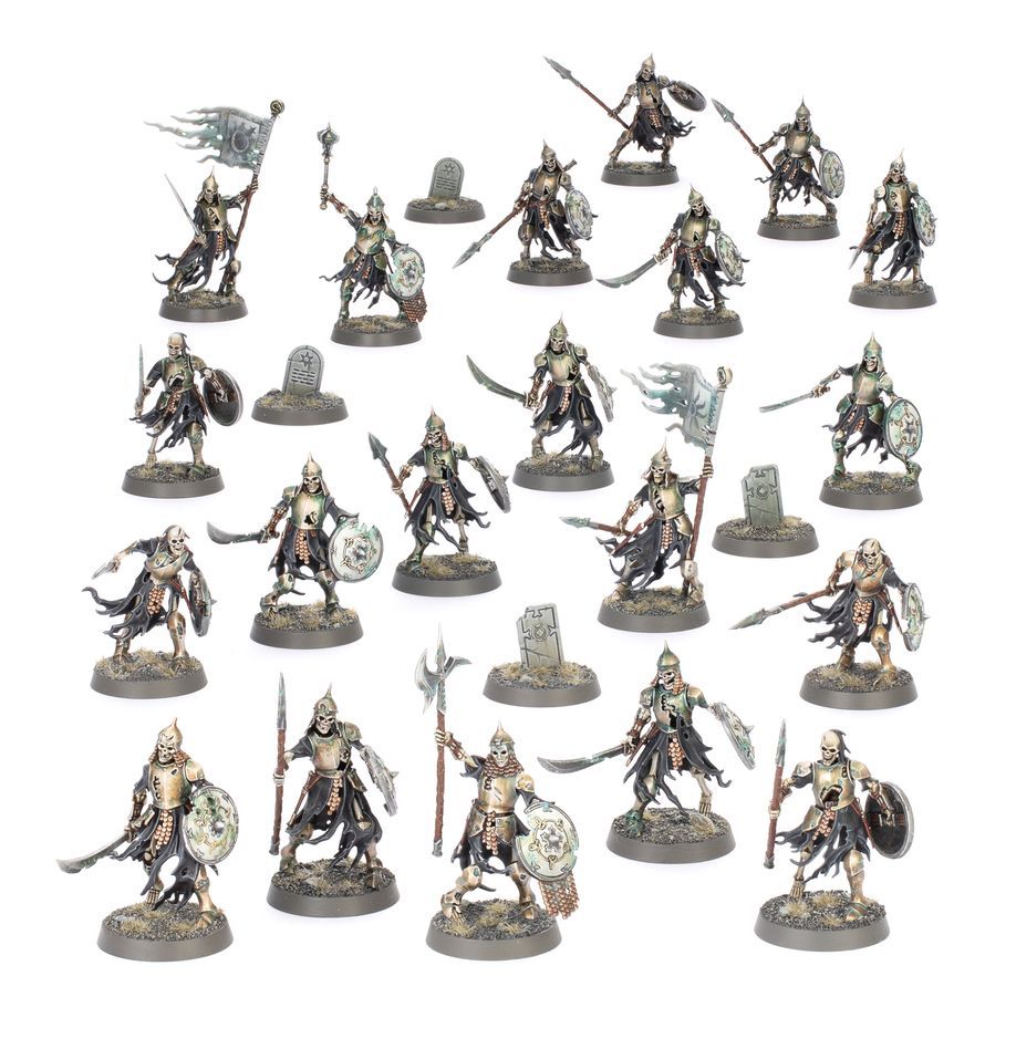 Warhammer Age of Sigmar: Spearhead - Soulblight Gravelords: Deathrattle Tomb Host (70-16)