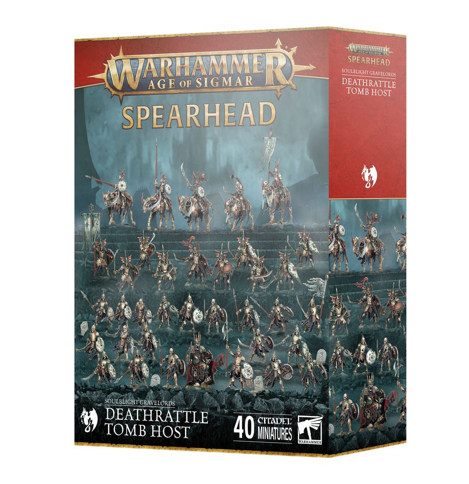 Warhammer Age of Sigmar: Spearhead - Soulblight Gravelords: Deathrattle Tomb Host (70-16)