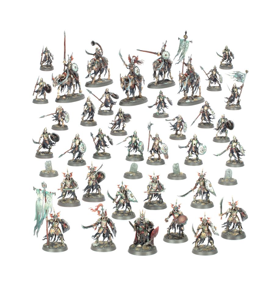 Warhammer Age of Sigmar: Spearhead - Soulblight Gravelords: Deathrattle Tomb Host (70-16)