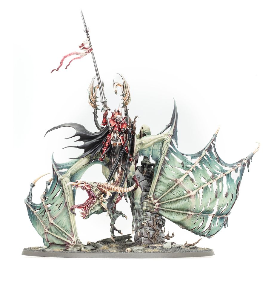 Warhammer Age of Sigmar: Soulblight Gravelords - Prince Vhordrai, Lord of the Crimson Keep (Revenant Draconith) (91-80)