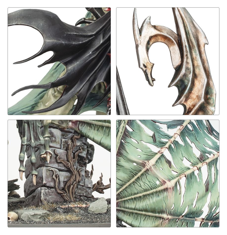 Warhammer Age of Sigmar: Soulblight Gravelords - Prince Vhordrai, Lord of the Crimson Keep (Revenant Draconith) (91-80)