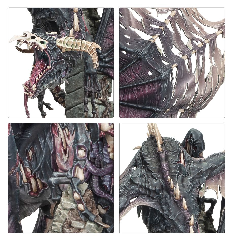 Warhammer Age of Sigmar: Soulblight Gravelords - Prince Vhordrai, Lord of the Crimson Keep (Revenant Draconith) (91-80)