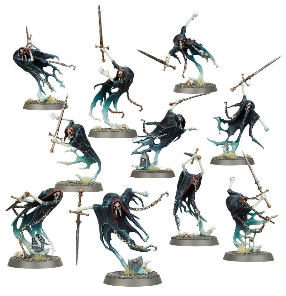 Warhammer Age of Sigmar: Spearhead - Nighthaunt: Cursed Shacklehorde (70-914)