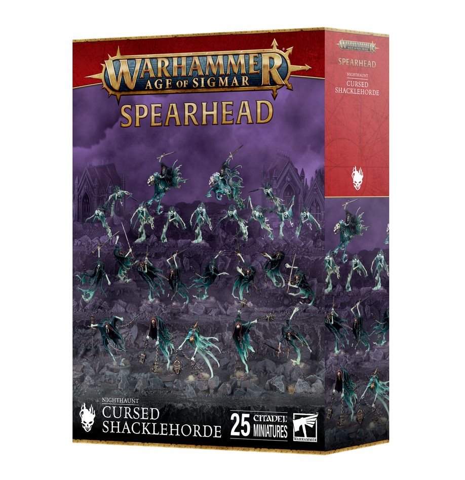 Warhammer Age of Sigmar: Spearhead - Nighthaunt: Cursed Shacklehorde (70-914)