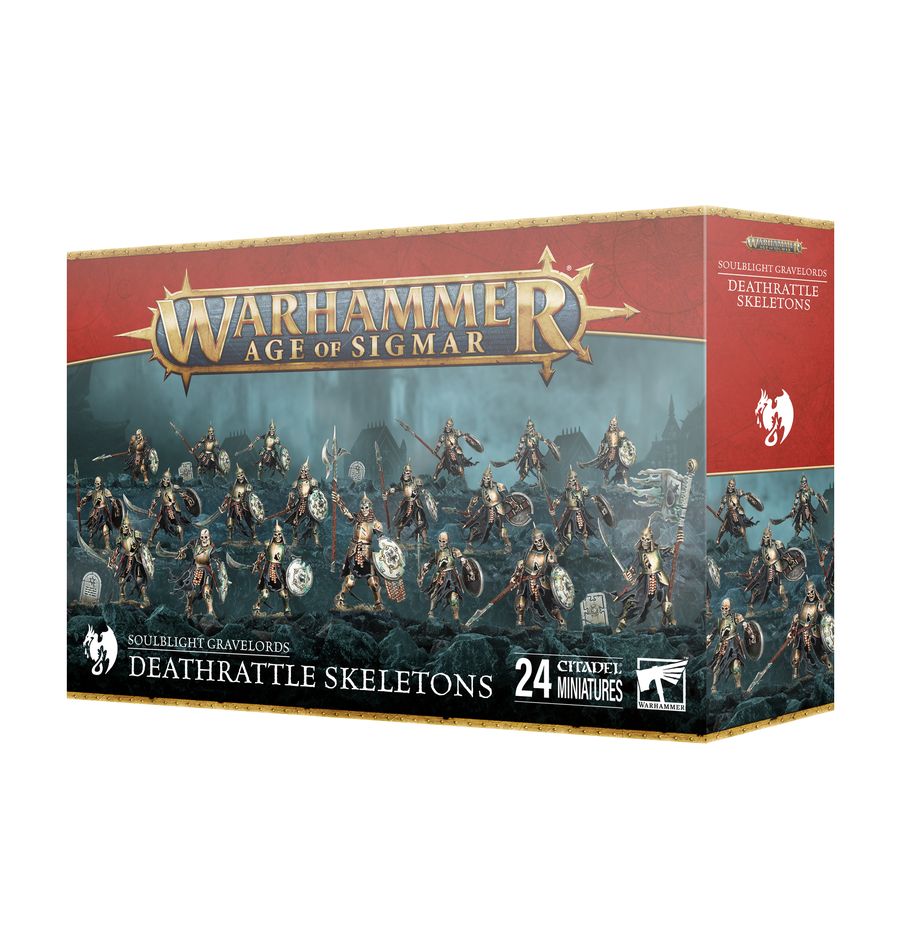 Warhammer Age of Sigmar: Soulblight Gravelords - Deathrattle Skeletons (91-42)